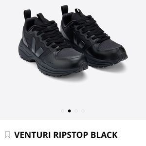Veja Venturi Ripstop Black Sneakers